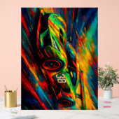 hyper gestileerde raceauto acryl bord (Huwelijk)