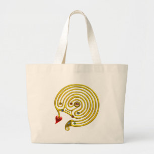 HYPER LABIRINTH GROTE TOTE BAG