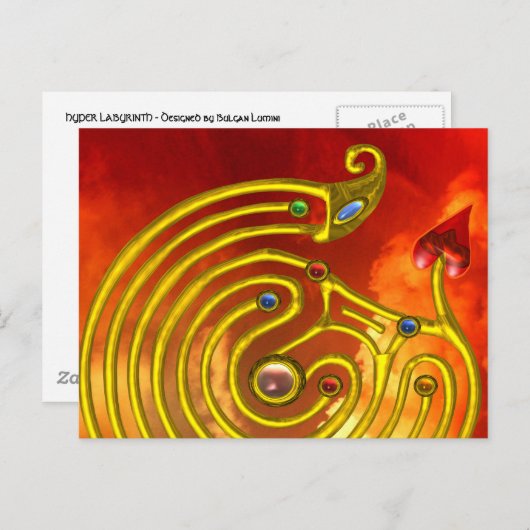 HYPER LABYRINTH BRIEFKAART (Voorkant / Achterkant)