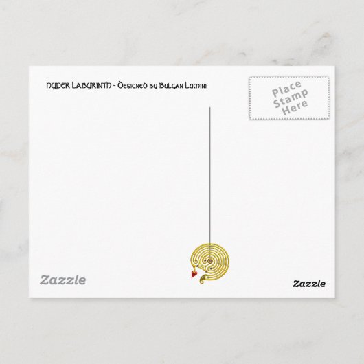 HYPER LABYRINTH BRIEFKAART (Achterkant)
