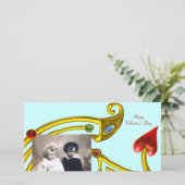 HYPER LABYRINTH-detail Feestdagenkaart (Staand voorkant)