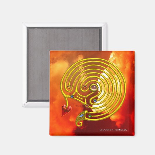 HYPER LABYRINTH MAGNEET (Voorkant / Achterkant)