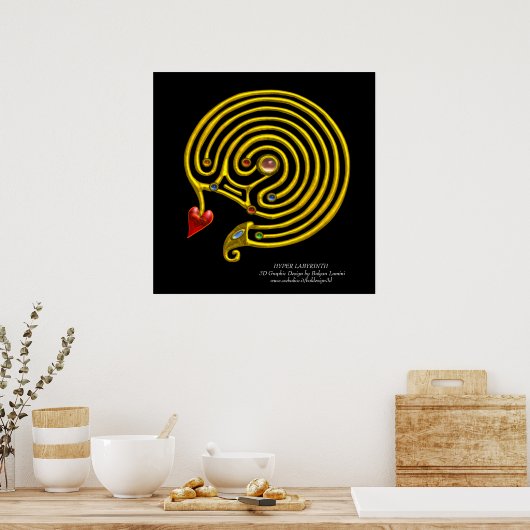 HYPER LABYRINTH POSTER (Keuken)