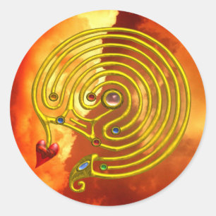 HYPER LABYRINTH RONDE STICKER