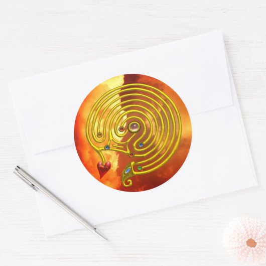 HYPER LABYRINTH RONDE STICKER (Envelop)