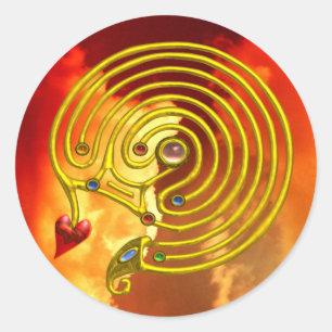 HYPER LABYRINTH RONDE STICKER