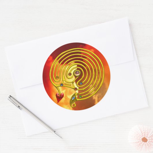 HYPER LABYRINTH RONDE STICKER (Envelop)