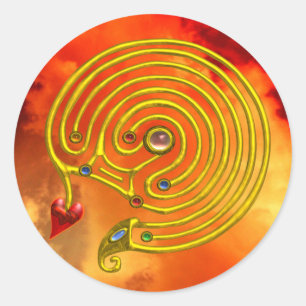 HYPER LABYRINTH RONDE STICKER