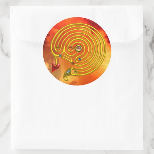 HYPER LABYRINTH RONDE STICKER (Tas)