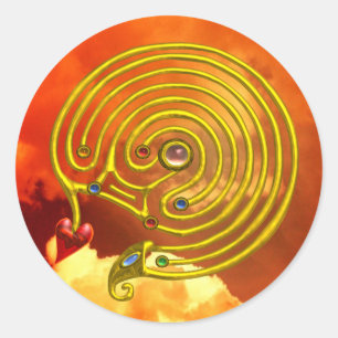 HYPER LABYRINTH RONDE STICKER