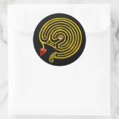 HYPER LABYRINTH RONDE STICKER (Tas)