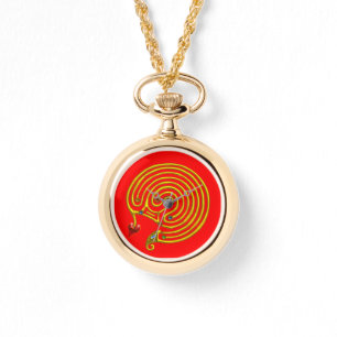 HYPER LABYRINTH, rood Horloge