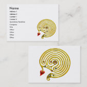 HYPER LABYRINTH VISITEKAARTJE (Voorkant / Achterkant)