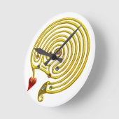 HYPER LABYRINTH, wit Ronde Klok (Hoek)