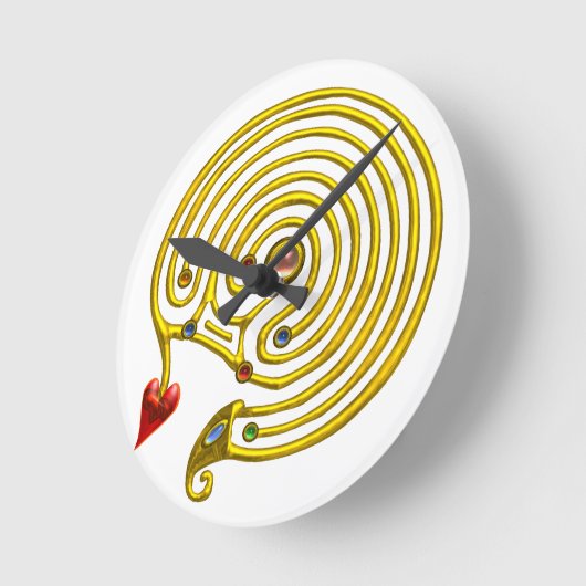 HYPER LABYRINTH, wit Ronde Klok (Hoek)