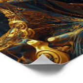 Hyper-Maximalisalistisch Abstract afdrukken van vo Poster (Hoek)