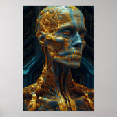 Hyper-Maximalisalistisch Abstract afdrukken van vo Poster (Voorkant)