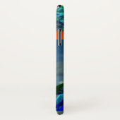 HYPER PARROTS/BLUE ARA MONOGRAM Case-Mate iPhone CASE (Achterkant / rechts)