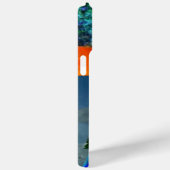 HYPER PARROTS/BLUE ARA MONOGRAM Case-Mate iPhone CASE (Achterkant / Rechts)