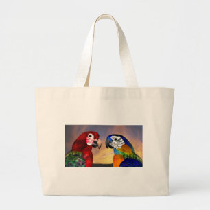 HYPER PARROTS GROTE TOTE BAG