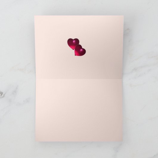 HYPER PARROTS RED, BLUE MACAWS Valentijnsdag Love Feestdagen Kaart (Binnen)