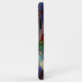 HYPER PARROTS/RED EN BLAUWE ARA GEMSTONE MONOGRAM Case-Mate iPhone CASE (Achterkant/rechts)