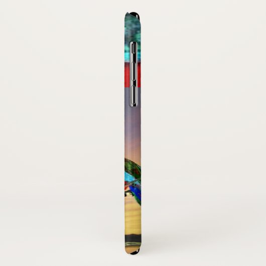 HYPER PARROTS/RODE ARA-MONOGRAM Case-Mate iPhone CASE (Achterkant/links)