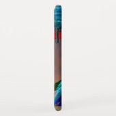 HYPER PARROTS/RODE ARA-MONOGRAM Case-Mate iPhone CASE (Achterkant/rechts)