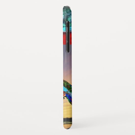 HYPER PARROTS/RODE ARA-MONOGRAM Case-Mate iPhone CASE (Achterkant/links)