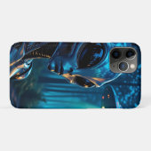 Hyper Realistic Alien en UFO in het bos Case-Mate iPhone Case (Achterkant (horizontaal))