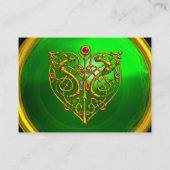 HYPER VALENTIJN EMERALD, groen Visitekaartje (Achterkant)