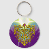 HYPER VALENTIJN/GOLD CELTIC KON NIET HARTEN IN PAA SLEUTELHANGER (Achterkant)