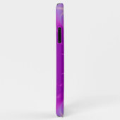 HYPER VALENTIJN HEART MONOGRAM Pink Fuchsia Paars Case-Mate iPhone Case (Achterkant/rechts)