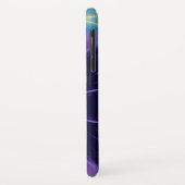 HYPER VALENTIJN MONOGRAM Paars blauw Case-Mate iPhone Case (Achterkant/links)