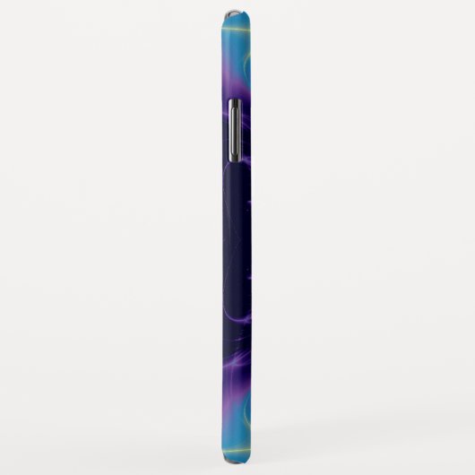 HYPER VALENTIJN MONOGRAM Pink Fuchsia Paars Case-Mate iPhone Case (Achterkant/rechts)