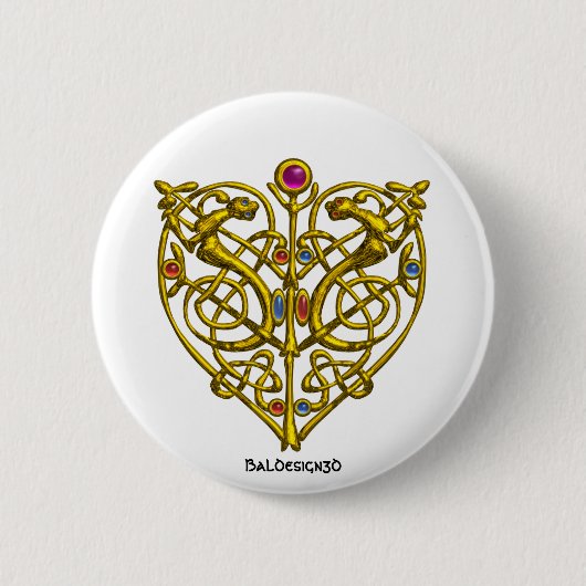 HYPER VALENTIJN RONDE BUTTON 5,7 CM (Voorkant)