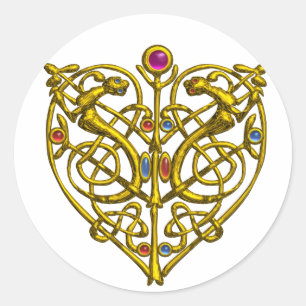 HYPER VALENTIJN RONDE STICKER