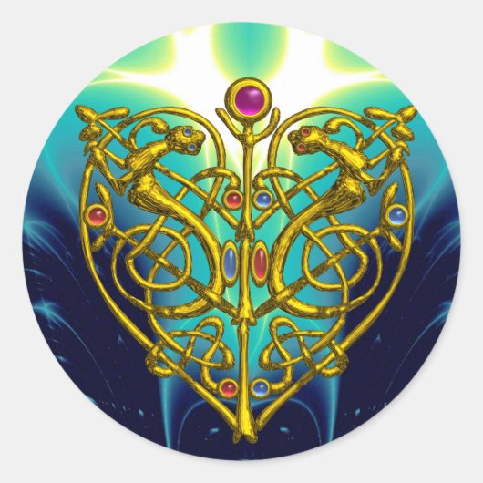 HYPER VALENTIJN RONDE STICKER (Voorkant)