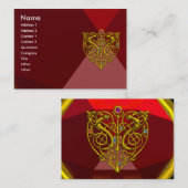 HYPER VALENTIJN RUBY 2,rood Visitekaartje (Voorkant / Achterkant)