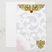 HYPER VALENTIJN, wit Briefpapier (Voorkant / Achterkant)