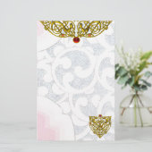 HYPER VALENTIJN, wit Briefpapier (Staand voorkant)