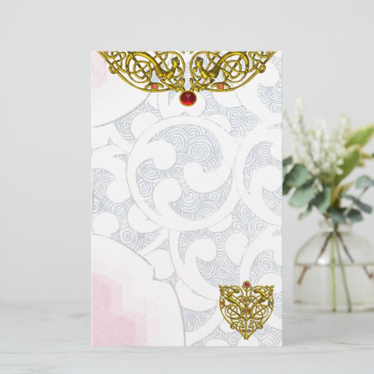 HYPER VALENTIJN, wit Briefpapier (Staand voorkant)