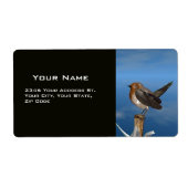 HYPER VOGELS/ROBINEBROOST ETIKET (Voorkant)