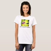 Hyper Yellow Hibiscus T-shirt (Voorkant volledig)