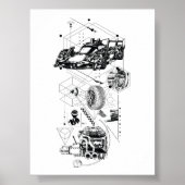 Hyperauto Poster (Voorkant)