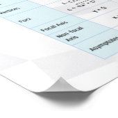 Hyperbola - Wiskunde Poster (Hoek)