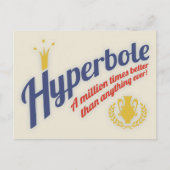 Hyperbole Briefkaart (Voorkant)