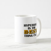 Hyperbole is de beste grappige mok (Voorkant rechts)