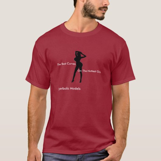 Hyperbolische modellen (mannen shirt rood) (Voorkant)