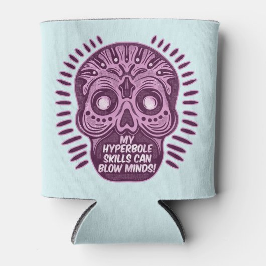 Hyperbool Grappig ENGELS TAAL Blikjeskoeler (Voorkant)